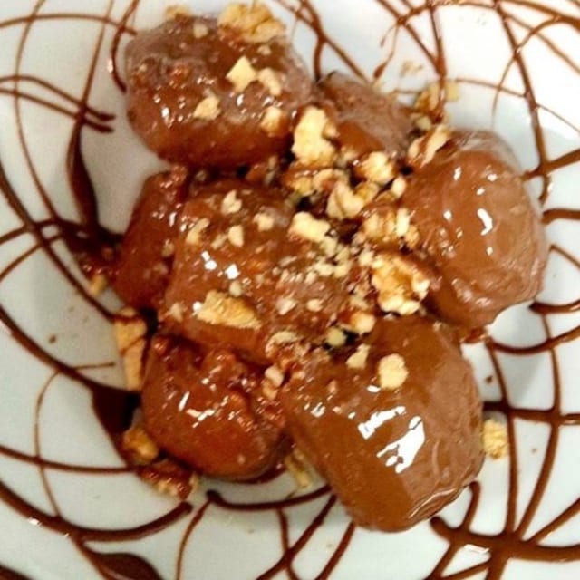 Nutella Loukoumades.
